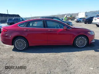 2017 Ford Fusion Titanium with VIN 3FA6P0K91HR282202, listed as a IAAI auction lot 41902812 with 110,920 mi miles. Bid and sale history available at carsss.com. Image 13.