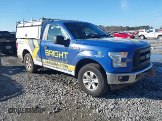 2017 Ford F-150 XL with VIN 1FTMF1CP8HFA95169, listed as a IAAI auction lot 41425463 with 104,619 mi miles. Bid and sale history available at carsss.com. Image 1.