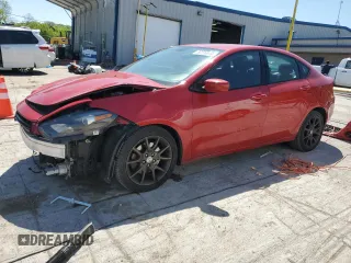 2013 Dodge Dart SXT with VIN 1C3CDFBA1DD295445, listed as a Copart auction lot 50896544 with 98,338 mi miles and Salvage Title. Bid and sale history available at carsss.com. Image 1.