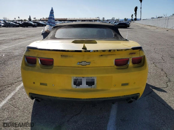 2012 Chevrolet Camaro 2LT with VIN 2G1FC3D33C9101821, listed as a Copart auction lot 49712925 with 0 mi miles and Clean Title. Bid and sale history available at carsss.com. Image 6.