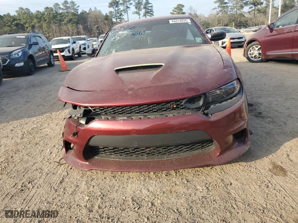 2022 Dodge Charger Scat Pack Widebody with VIN 2C3CDXGJ6NH209467, listed as a Copart auction lot 44314835 with 0 mi miles and Salvage Title. Bid and sale history available at carsss.com. Image 5.