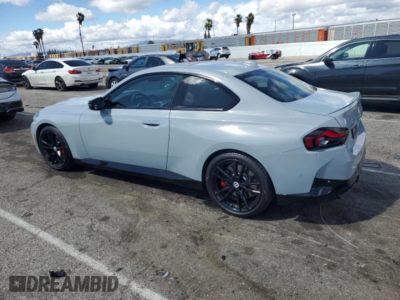 2022 BMW 2 Series M240i xDrive with VIN 3MW53CM05N8C78878, listed as a Copart auction lot 49182695 with 9,049 mi miles and Salvage title. Bid and sale history available at DreamBid. Image 2.