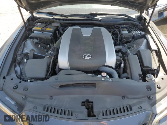 2022 Lexus IS 350 F Sport with VIN JTHGZ1B27N5055935, listed as a Copart auction lot 52050285 with 40,586 mi miles and Salvage title. Bid and sale history available at DreamBid. Image 11.