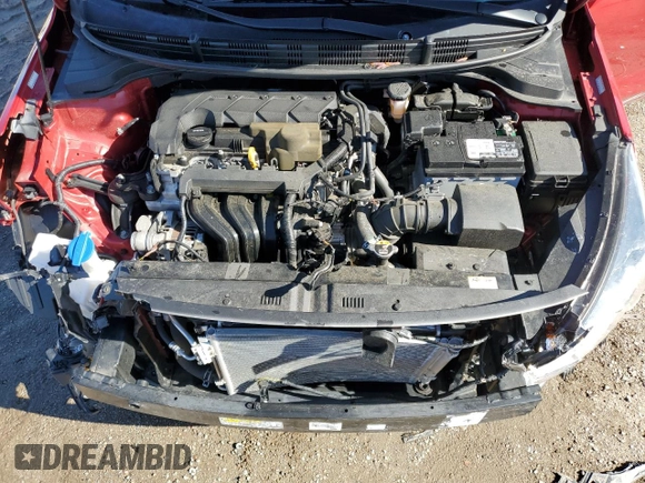 2020 Kia Rio S with VIN 3KPA24AD5LE284583, listed as a Copart auction lot 48487285 with 17,416 mi miles and Salvage Title. Bid and sale history available at DreamBid. Image 13.