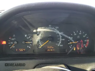 2000 Mercedes-Benz C 230 Kompressor with VIN WDBHA24G5YF935573, listed as a Copart auction lot 76331604 with 261,917 mi miles and Salvage Title. Bid and sale history available at carsss.com. Image 9.