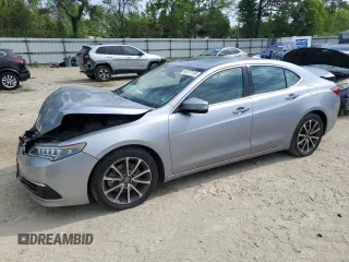 2015 Acura TLX Technology with VIN 19UUB2F5XFA011330, listed as a Copart auction lot 54737135 with 96,164 mi miles and Salvage title. Bid and sale history available at DreamBid. Image 1.