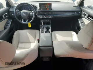 2024 Honda Civic Sedan Touring with VIN 2HGFE1F91RH303600, listed as a Copart auction lot 50323155 with 18,396 mi miles and Salvage Title. Bid and sale history available at carsss.com. Image 8.