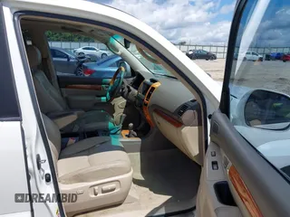 2005 Lexus GX 470 z VIN JTJBT20X350075577, wystawiony jako IAAI lot #42534615 z przebiegiem 233 329 mil mil oraz . Historia ofert i sprzedaży dostępna na DreamBid. Obrazek 5.