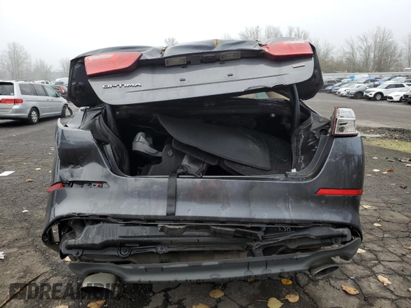 2015 Kia Optima LX with VIN KNAGM4A74F5622891, listed as a Copart auction lot 83112334 with Not Provided miles and Salvage Title. Bid and sale history available at carsss.com. Image 6.