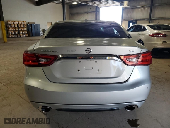 2017 Nissan Maxima Platinum with VIN 1N4AA6APXHC439724, listed as a Copart auction lot 64368725 with 110,495 mi miles and Salvage title. Bid and sale history available at DreamBid. Image 6.
