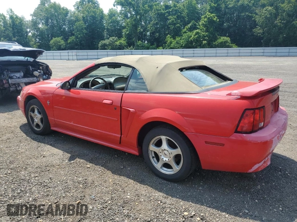 2003 Ford Mustang Deluxe with VIN 1FAFP44423F396045, listed as a Copart auction lot 60459935 with 243,215 mi miles and Salvage title. Bid and sale history available at DreamBid. Image 2.