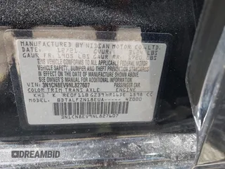 2022 Nissan Versa SV with VIN 3N1CN8EV9NL827607, listed as a IAAI auction lot 42427791 with 64,053 mi miles and . Bid and sale history available at DreamBid. Image 9.