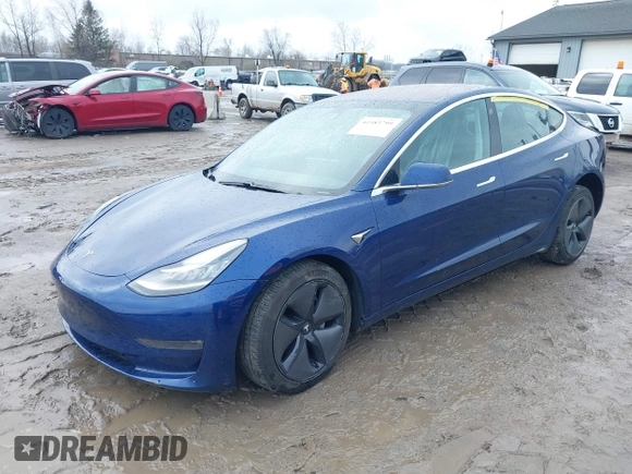 2018 Tesla Model 3 Long Range Battery with VIN 5YJ3E1EB4JF094496, listed as a IAAI auction lot 41983799 with 188,316 mi miles and . Bid and sale history available at DreamBid. Image 17.