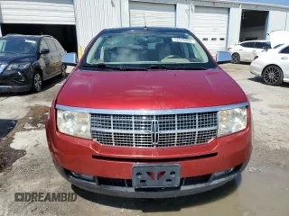 2007 Lincoln MKX with VIN 2LMDU88C47BJ34134, listed as a Copart auction lot 52240805 with 189,913 mi miles and Salvage Title. Bid and sale history available at carsss.com. Image 5.