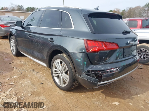2019 Audi Q5 Prestige with VIN WA1CNAFY2K2023587, listed as a IAAI auction lot 41059294 with 54,591 mi miles. Bid and sale history available at carsss.com. Image 3.
