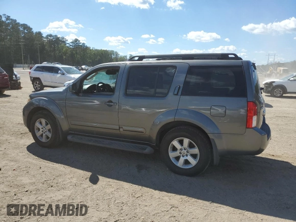 2008 Nissan Pathfinder S with VIN 5N1AR18U18C638917, listed as a Copart auction lot 73161764 with 164,447 mi miles and Clean Title. Bid and sale history available at carsss.com. Image 2.