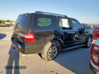 2016 Ford Expedition Limited with VIN 1FMJU1KT4GEF35590, listed as a Copart auction lot 54911715 with 111,748 mi miles and Salvage title. Bid and sale history available at DreamBid. Image 3.