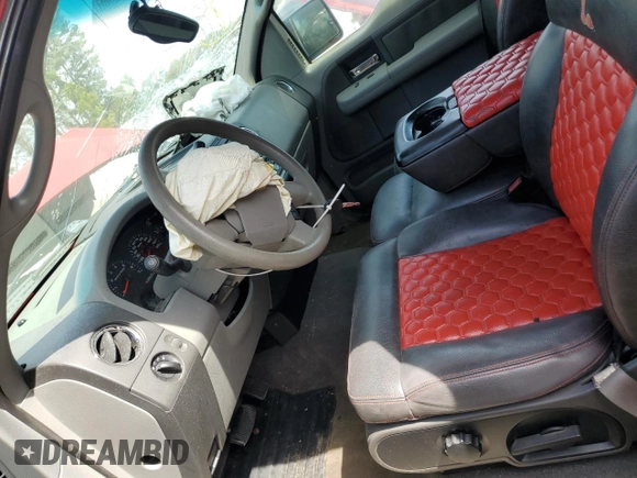 2004 Ford F-150 XL with VIN 1FTPX12594NA71876, listed as a Copart auction lot 47102195 with 222,907 mi miles and Salvage Title. Bid and sale history available at carsss.com. Image 7.