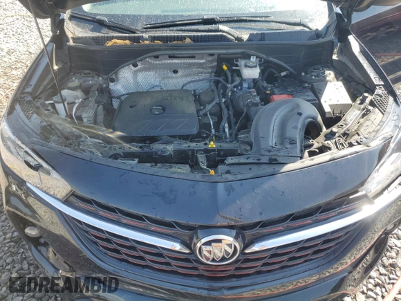 2022 Buick Encore GX Select with VIN KL4MMDSL8NB073448, listed as a Copart auction lot 53580445 with 103,381 mi miles and Salvage title. Bid and sale history available at DreamBid. Image 12.