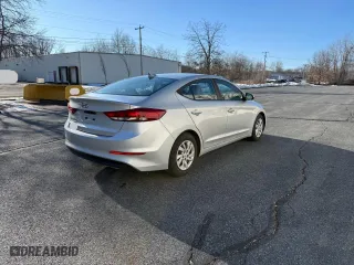 2017 Hyundai Elantra SE with VIN 5NPD74LF0HH150791, listed as a Copart auction lot 52001975 with 181,345 mi miles and Clean Title. Bid and sale history available at carsss.com. Image 4.