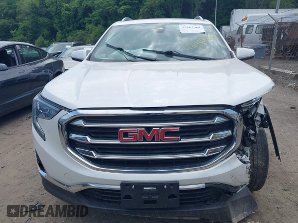 2020 GMC Terrain SLT with VIN 3GKALVEV6LL249220, listed as a IAAI auction lot 42462069 with 82,360 mi miles and . Bid and sale history available at DreamBid. Image 12.