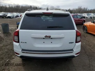 2017 Jeep Compass High Altitude with VIN 1C4NJDAB7HD164165, listed as a Copart auction lot 48239225 with 195,675 mi miles and Clean Title. Bid and sale history available at carsss.com. Image 6.