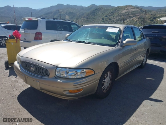 2005 Buick LeSabre Custom with VIN 1G4HP54K55U104244, listed as a IAAI auction lot 42074575 with 146,632 mi miles. Bid and sale history available at carsss.com. Image 2.