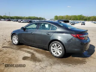 2015 Buick Regal Premium I with VIN 2G4GN5EX2F9121206, listed as a Copart auction lot 52399445 with 112,747 mi miles and Salvage Title. Bid and sale history available at carsss.com. Image 2.