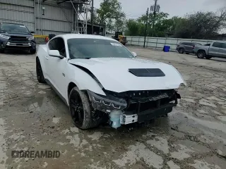 2024 Ford Mustang GT with VIN 1FA6P8CF8R5428697, listed as a Copart auction lot 50731655 with 9,125 mi miles and Salvage Title. Bid and sale history available at carsss.com. Image 10.