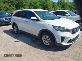 2019 Kia Sorento S V6 with VIN 5XYPG4A50KG565227, listed as a IAAI auction lot 42042549 with 1,234 mi miles. Bid and sale history available at carsss.com. Image 1.