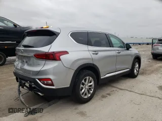 2020 Hyundai Santa Fe SEL with VIN 5NMS3CAD4LH299130, listed as a Copart auction lot 71624572 with 22,656 mi miles. Bid and sale history available at carsss.com. Image 3.