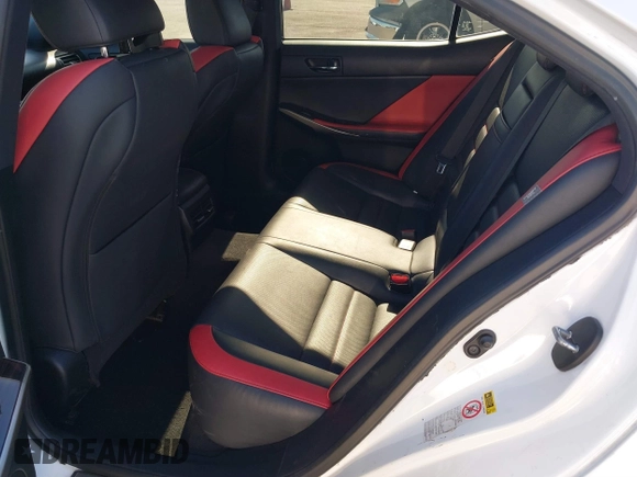2015 Lexus IS 250 with VIN JTHBF1D25F5056907, listed as a IAAI auction lot 41348874 with 246,372 mi miles and . Bid and sale history available at carsss.com. Image 8.