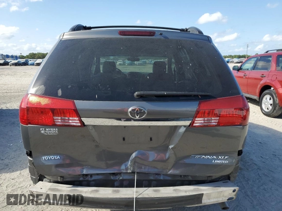 2005 Toyota Sienna XLE with VIN 5TDZA22CX5S274768, listed as a Copart auction lot 55036235 with 167,552 mi miles and Salvage title. Bid and sale history available at DreamBid. Image 6.