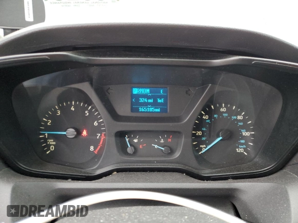 2016 Ford Transit Cargo with VIN 1FTYR2ZMXGKA99273, listed as a Copart auction lot 59289105 with 165,185 mi miles and Salvage title. Bid and sale history available at DreamBid. Image 9.