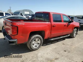 2017 Chevrolet Silverado 1500 LT with VIN 3GCUKREH6HG376269, listed as a Copart auction lot 51812935 with 119,966 mi miles and Salvage Title. Bid and sale history available at DreamBid. Image 3.