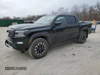 2023 Nissan Frontier Pro-4X with VIN 1N6ED1EK8PN619479, listed as a Copart auction lot 48434065 with 9,731 mi miles and Salvage title. Bid and sale history available at DreamBid. Image 1.
