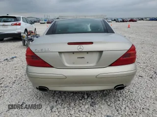 2003 Mercedes-Benz SL 500 with VIN WDBSK75F03F013873, listed as a Copart auction lot 55132305 with 91,417 mi miles and Clean title. Bid and sale history available at DreamBid. Image 6.