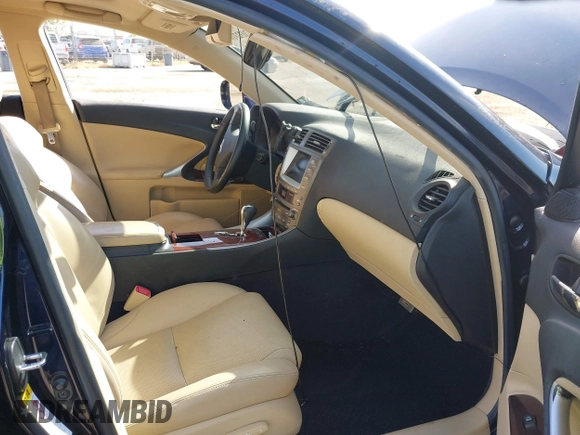 2008 Lexus IS 250 with VIN JTHBK262982077360, listed as a IAAI auction lot 42032318 with 131,787 mi miles. Bid and sale history available at carsss.com. Image 5.
