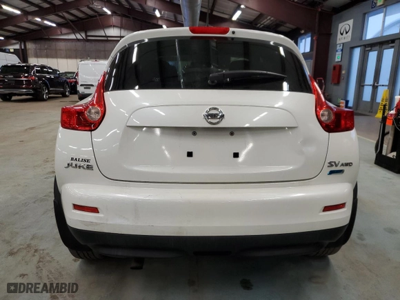 2014 Nissan Juke NISMO with VIN JN8AF5MV4ET480589, listed as a Copart auction lot 85938014 with 153,132 mi miles and Clean Title. Bid and sale history available at carsss.com. Image 6.