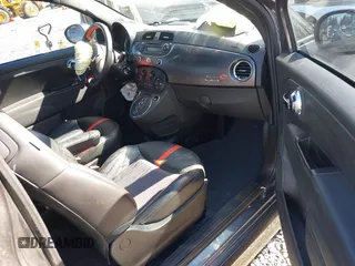 2015 FIAT 500e with VIN 3C3CFFGEXFT652883, listed as a IAAI auction lot 41895022 with 70,641 mi miles. Bid and sale history available at carsss.com. Image 5.