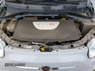 2016 FIAT 500e with VIN 3C3CFFGEXGT229500, listed as a Copart auction lot 86539904 with 52,624 mi miles and Salvage Title. Bid and sale history available at carsss.com. Image 11.