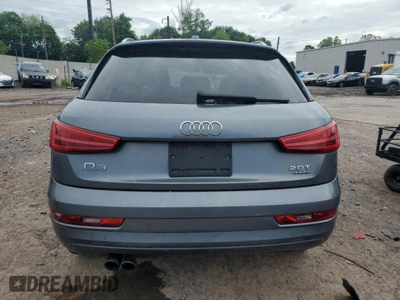 2017 Audi Q3 Premium z VIN WA1ECCFS5HR001606, wystawiony jako Copart lot #58276485 z przebiegiem 93 037 mil mil oraz Tytuł czysty. Historia ofert i sprzedaży dostępna na DreamBid. Obrazek 6.