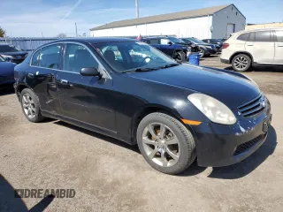 2006 Infiniti G35 z VIN JNKCV51FX6M617002, wystawiony jako Copart lot #51064345 z przebiegiem Nie podano mil oraz Szkody całkowita. Historia ofert i sprzedaży dostępna na DreamBid. Obrazek 4.