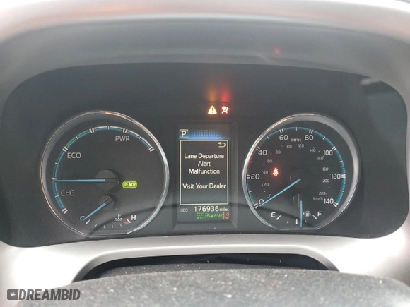 2016 Toyota RAV4 Hybrid Limited with VIN JTMDJREV8GD009765, listed as a Copart auction lot 48216735 with 176,936 mi miles and Salvage Title. Bid and sale history available at carsss.com. Image 9.
