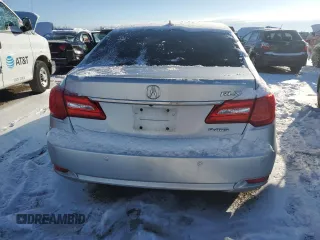 2014 Acura RLX Advance Pkg with VIN JH4KC1F98EC003695, listed as a Copart auction lot 41734995 with 271,032 mi miles and Salvage Title. Bid and sale history available at carsss.com. Image 6.