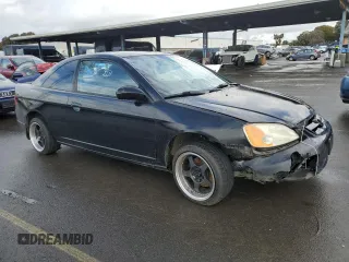2003 Honda Civic EX with VIN 1HGEM21933L025093, listed as a Copart auction lot 45384705 with 203,105 mi miles and Non Repairable. Bid and sale history available at DreamBid. Image 4.