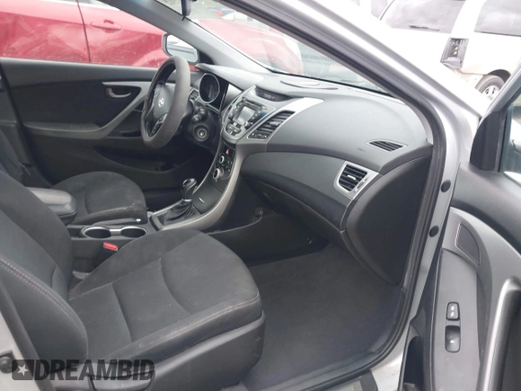 2015 Hyundai Elantra SE with VIN 5NPDH4AEXFH599545, listed as a IAAI auction lot 42017312 with 151,453 mi miles and . Bid and sale history available at DreamBid. Image 5.