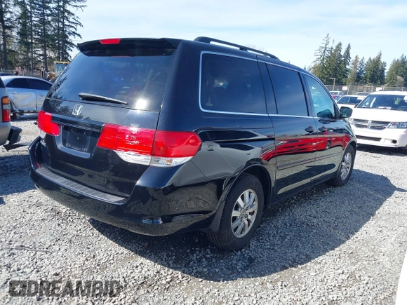 2008 Honda Odyssey EX-L with VIN 5FNRL38698B066181, listed as a IAAI auction lot 41882534 with 120,625 mi miles. Bid and sale history available at carsss.com. Image 4.