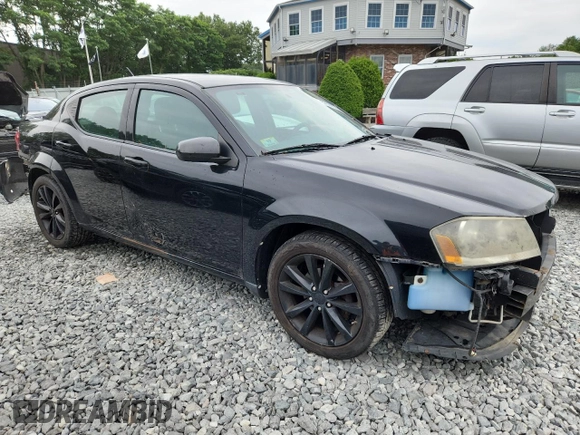 2013 Dodge Avenger SXT with VIN 1C3CDZCB4DN620043, listed as a Copart auction lot 62539395 with 146,627 mi miles and Clean title. Bid and sale history available at DreamBid. Image 4.