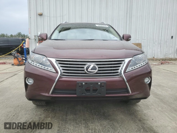 2015 Lexus RX 350 with VIN 2T2BK1BA1FC295585, listed as a Copart auction lot 52900495 with 78,037 mi miles and Salvage Title. Bid and sale history available at DreamBid. Image 5.